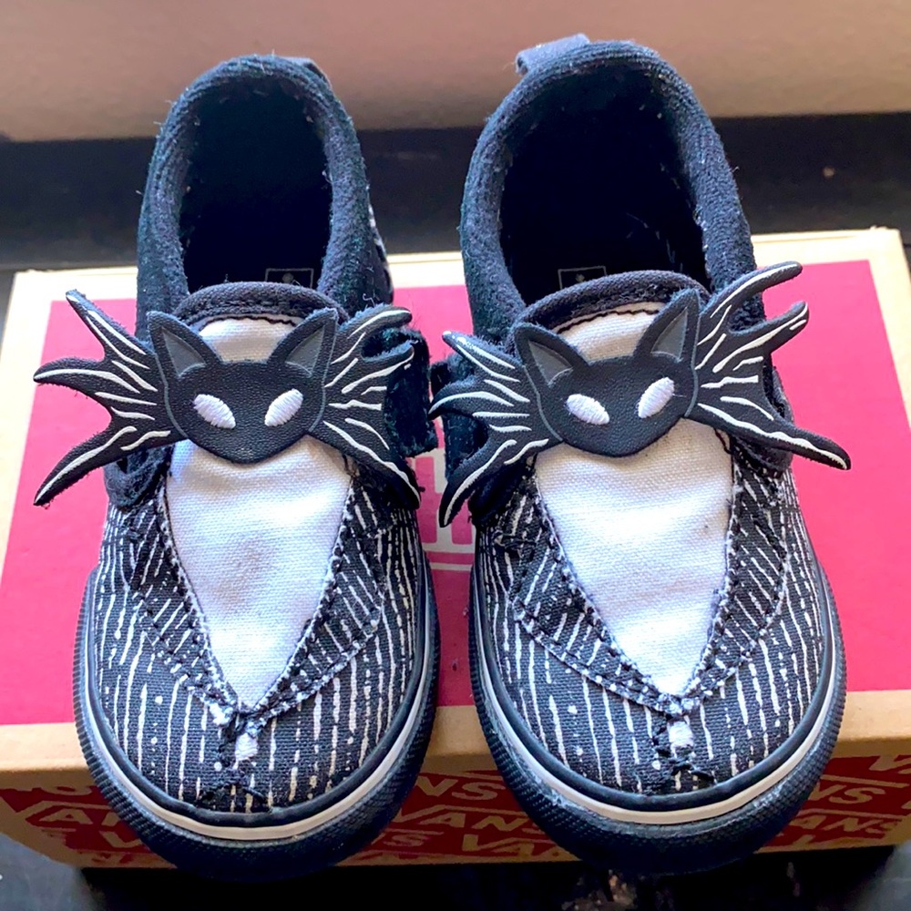 Nightmare Before Christmas Jack slip ons